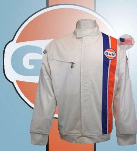 replica gulf racing jacket|m&p speed shop gulf.